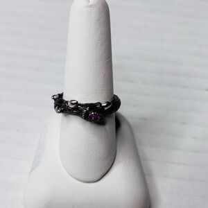 STEPHEN DWECK DIAMONDS Sterling Silver Branch Ring Size 7